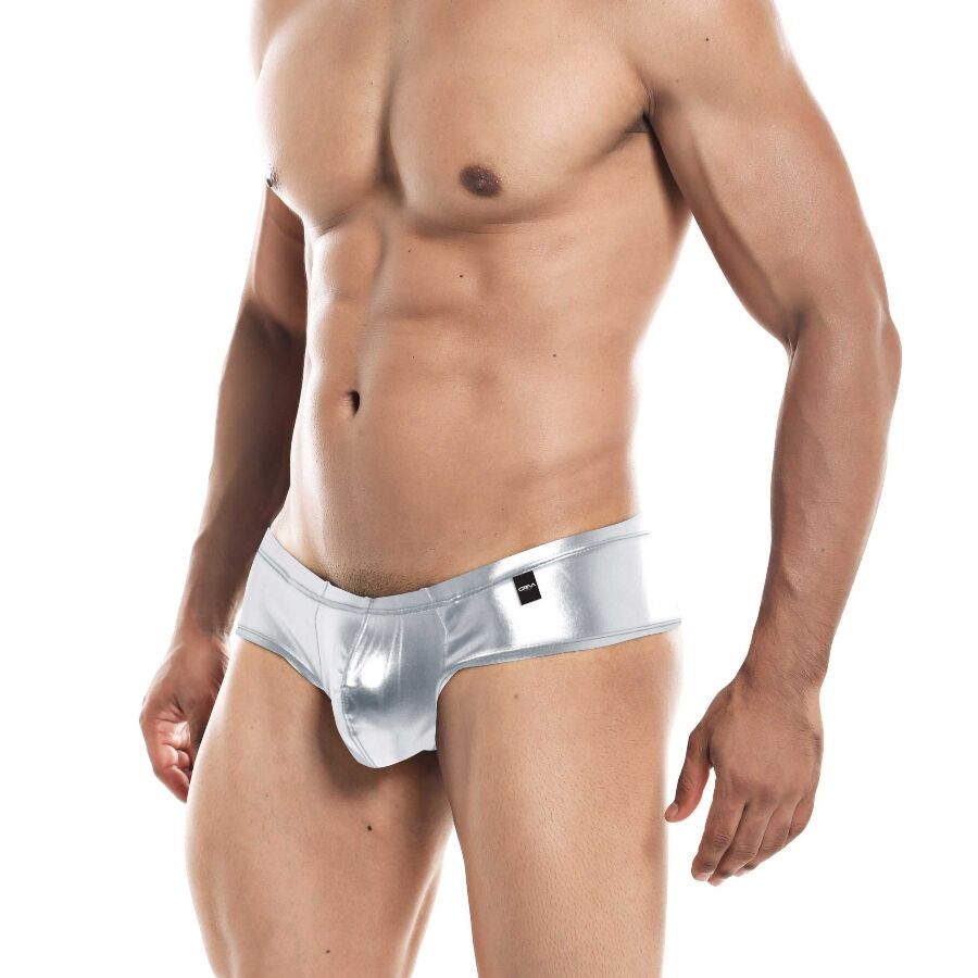 CUT4MEN - CHEEKY BRIEF PLATEADO L