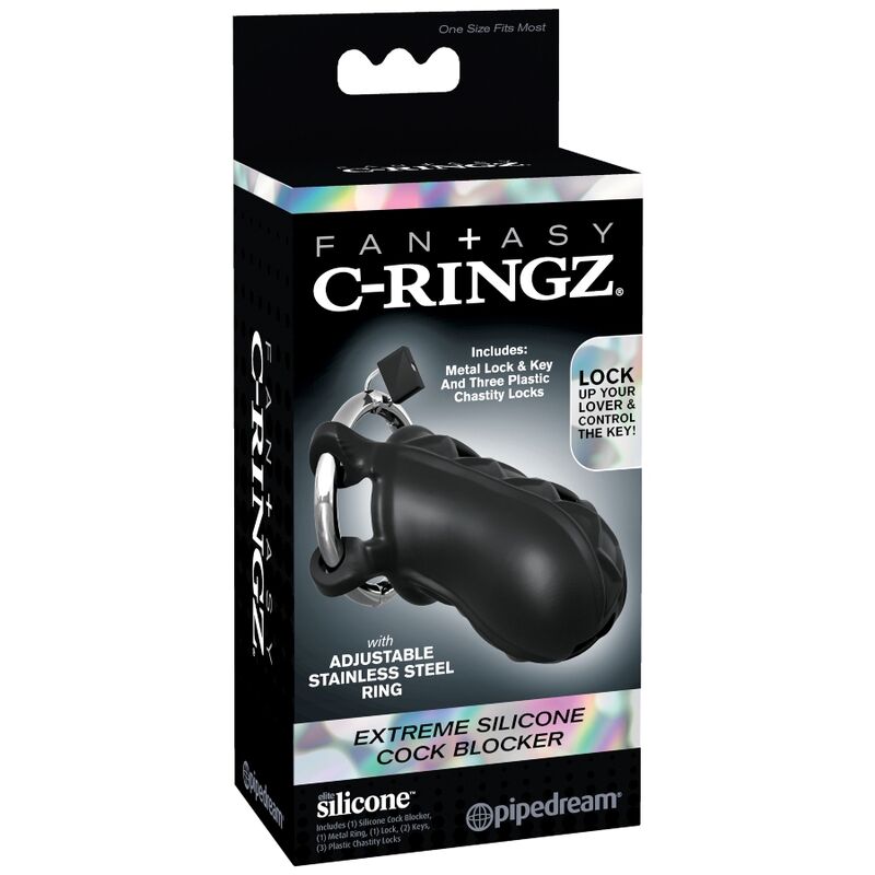 FANTASY C-RINGZ - SENSUAL JAULA PENE SILICONA