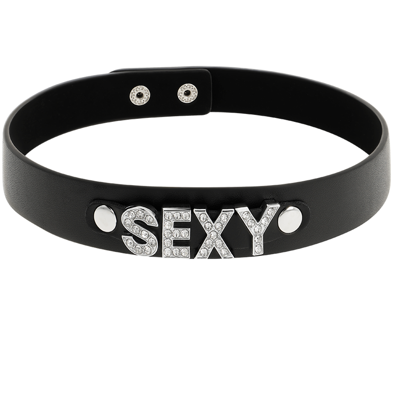 COQUETTE - CHIC DESIRE CHOKER CUERO VEGANO SEXY