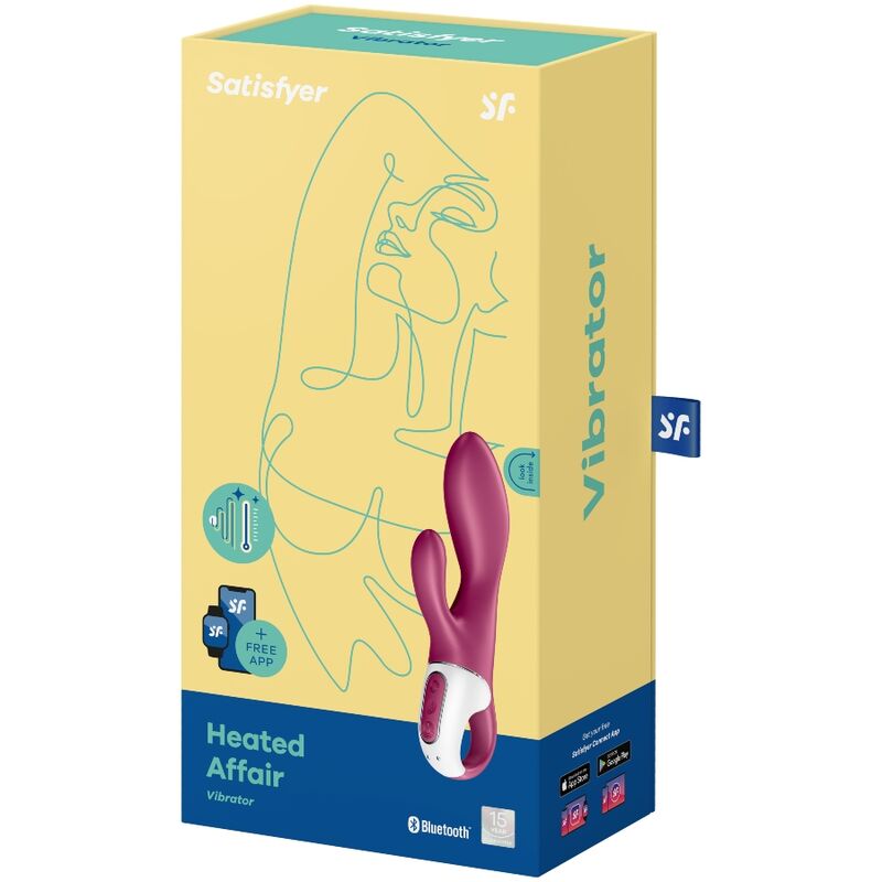 SATISFYER - HEATED AFFAIR VIBRADOR PUNTO G