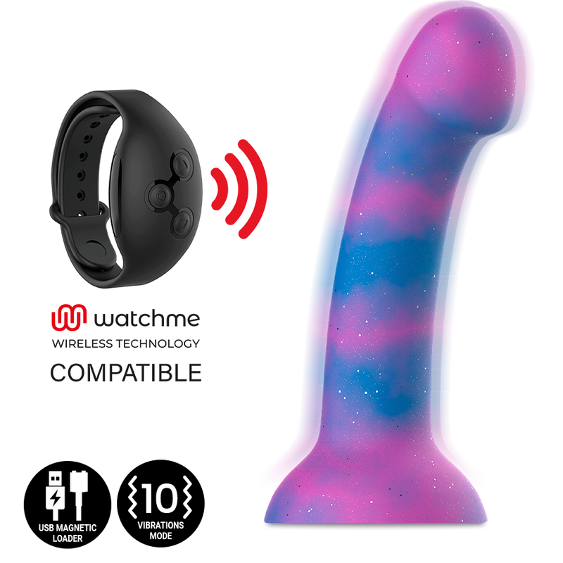 MYTHOLOGY - DION GALACTIC DILDO M - VIBRADOR COMPATIBLE CON WATCHME WIRELESS TECHNOLOGY