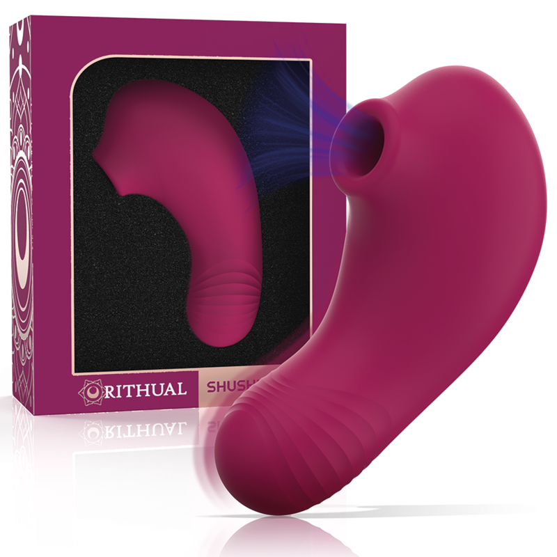 RITHUAL - SHUSHU PRO POCKET ESTIMULADOR CLITORIS 2 POTENTES MOTORES ORQUIDEA