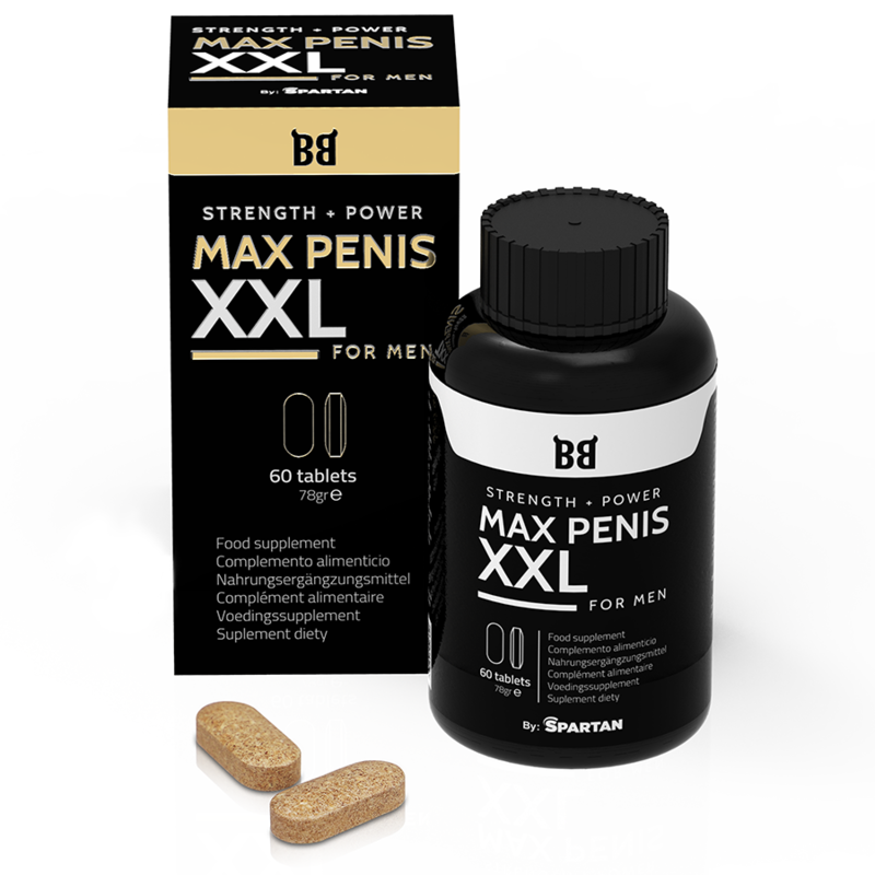 BLACK BULL - MAX PENIS XXL AUMENTO PENE 60 CÁPSULAS