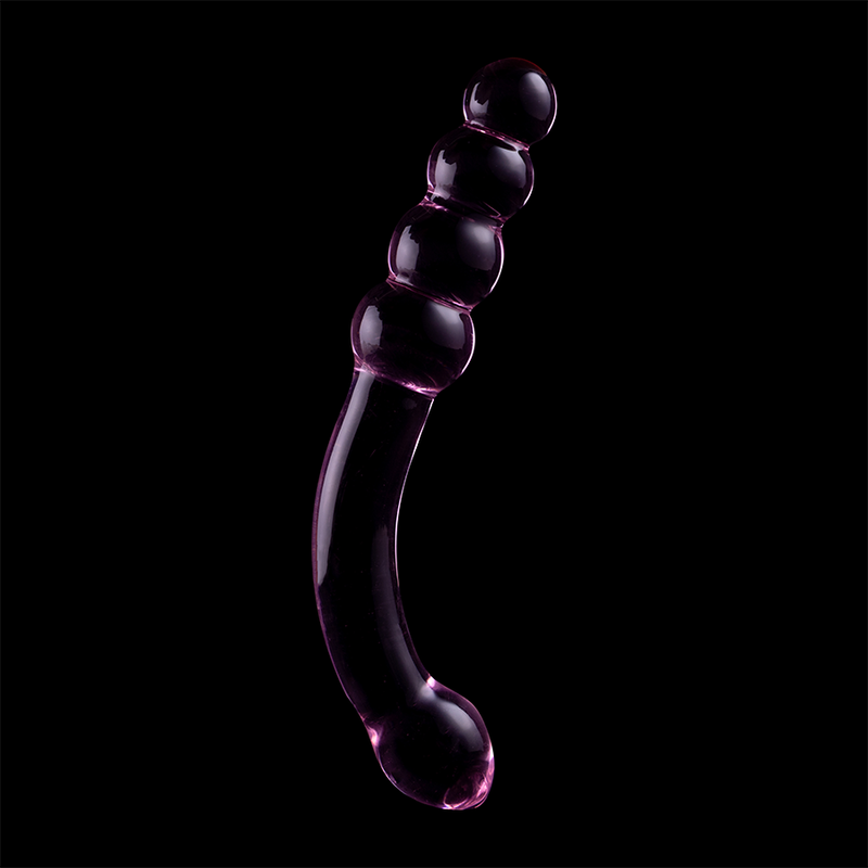 NEBULA SERIES BY IBIZA - MODELO 14 DILDO CRISTAL BOROSILICATO TRANSPARENTE 18.5 CM -O- 3 CM