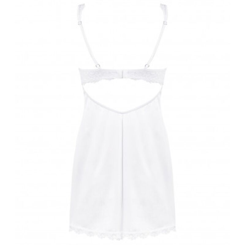 OBSESSIVE - AMOR BLANCO CHEMISE & TANGA BLANCO S/M