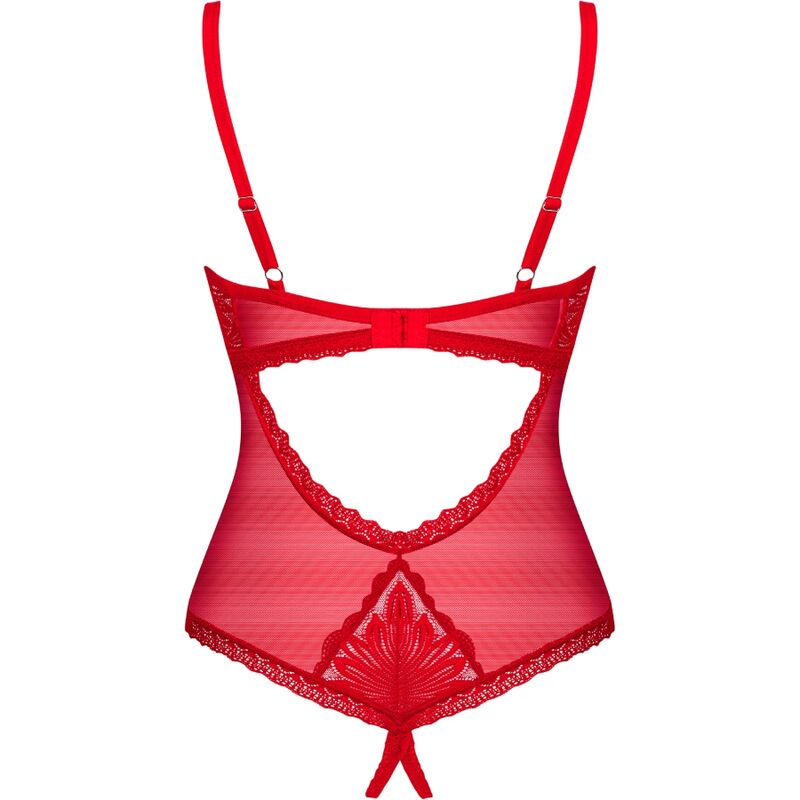 OBSESSIVE - CHILISA CROTCHLESS TEDDY XS/S