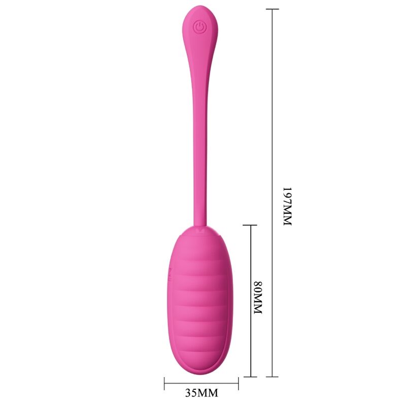 PRETTY LOVE - CATALINA HUEVO VIBRADOR RECARGABLE ROSA