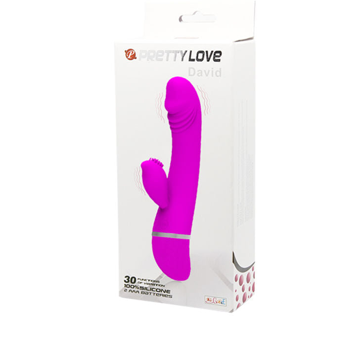 PRETTY LOVE - FLIRTATION VIBRADOR CON RABBIT DAVID