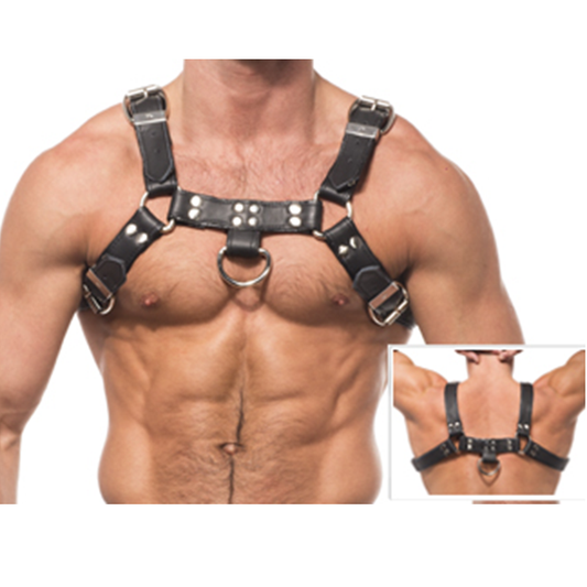 LEATHER BODY - CHAIN HARNESS III