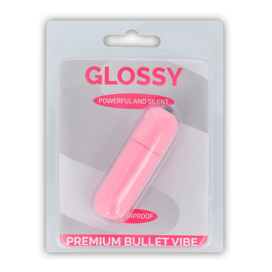 GLOSSY - PREMIUM VIBE BALA VIBRADORA 10V ROSA