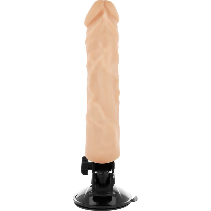 BASECOCK - VIBRADOR REALISTICO CONTROL REMOTO NATURAL 21 CM -O- 4 CM